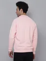 Baby Pink Scuba Jacket for Men