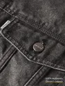 Black Denim Jacket for Men