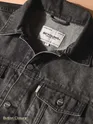 Black Denim Jacket for Men