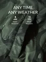 Green Camo Reversible Windcheater Jacket for Men