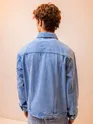 Light Blue Denim Jacket for Men