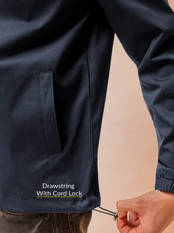 Midnight Blue Windcheater Jacket for Men