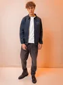 Midnight Blue Windcheater Jacket for Men