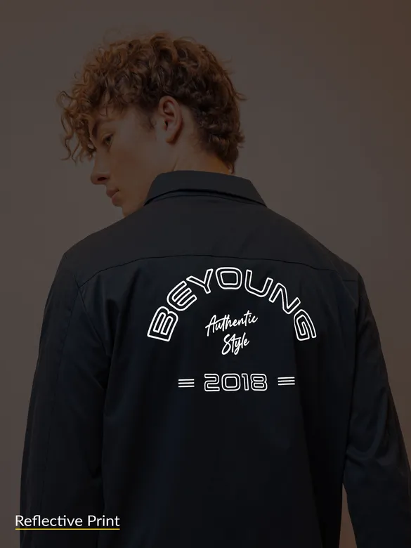 Midnight Blue Windcheater Jacket for Men