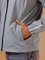Coin Grey Raglan Sleeve Jacket for Men