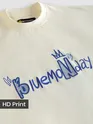 Off White Monday Graphic HD Print T-shirt