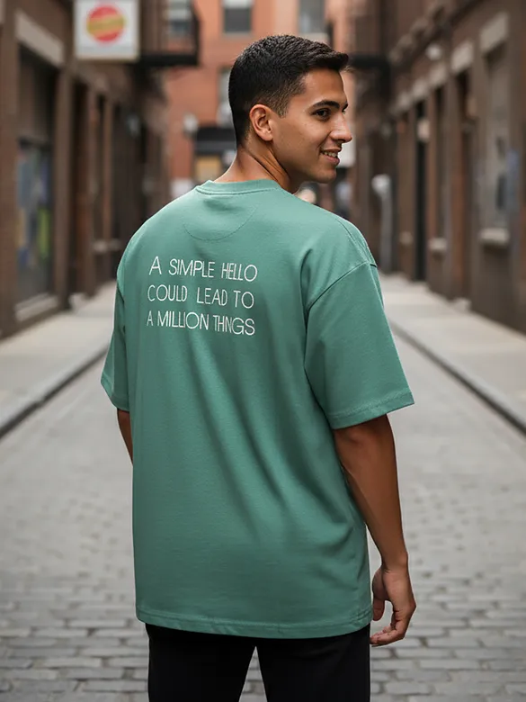 Sea Green Stitch In Time T-shirt