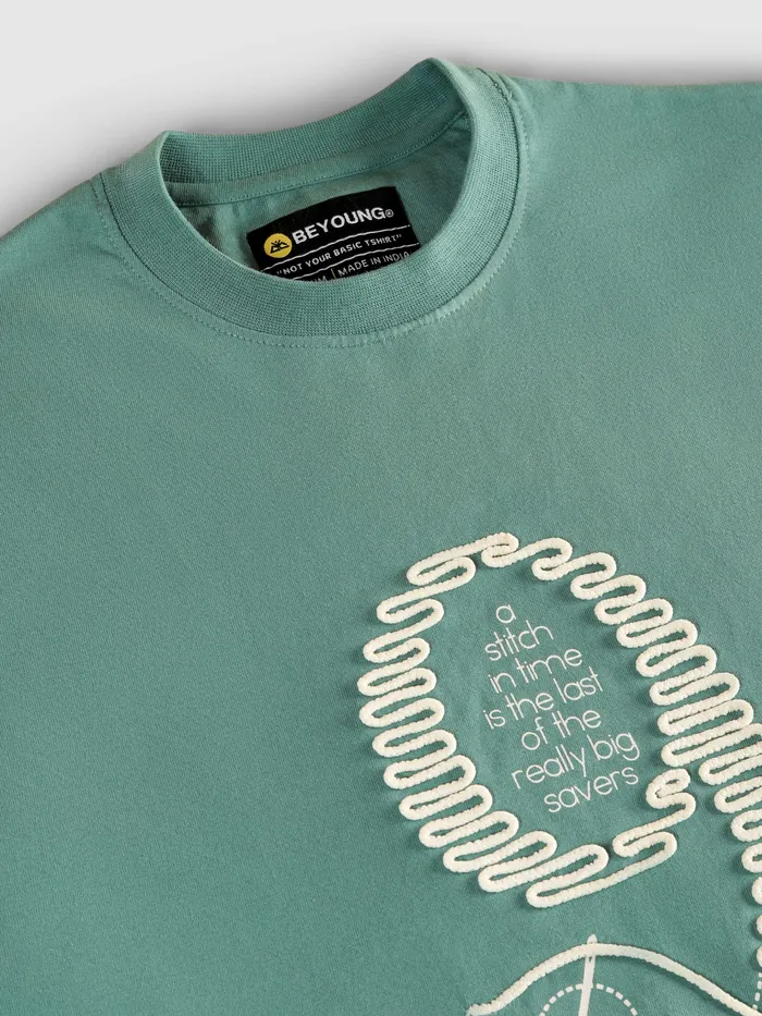 Sea Green Stitch In Time T-shirt