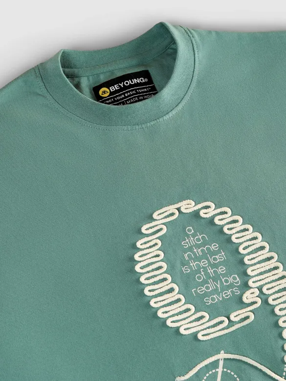 Sea Green Stitch In Time T-shirt