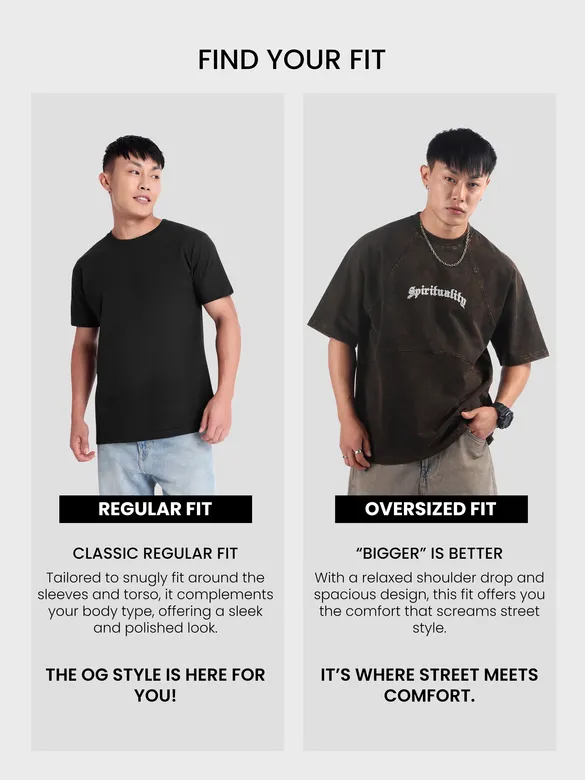 Black Spirituality Acid Wash Oversized T-Shirt