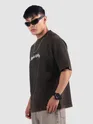 Black Spirituality Acid Wash Oversized T-Shirt