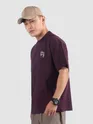Dark Purple Musafir Printed T-Shirt