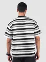 Black Striped Knitted T-Shirt