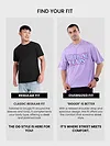 Lavender Star Patch Oversized T-Shirt