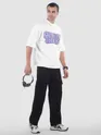 White Star Patch Oversized T-Shirt