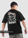 Black Musafir Printed T-Shirt