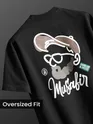 Black Musafir Printed T-Shirt