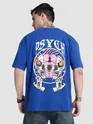 Psych Printed Oversized T-shirt for Men