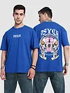 Psych Printed Oversized T-shirt for Men