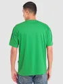 Teach Peace Printed Oversized T-shirt for Men
