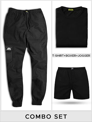 Pack Of Black Combo Set