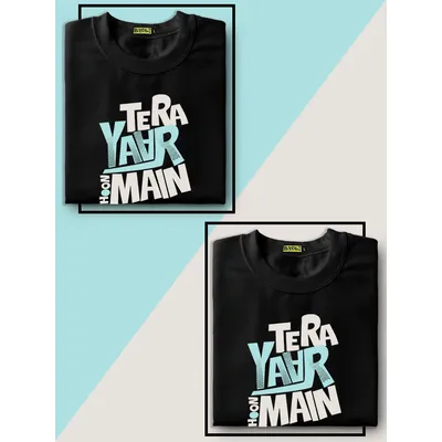 Friendship Day T-Shirt Combo Of 2-Tera Yaar Hoon