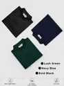 Pack of Three Mens Polo T Shirts