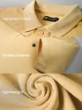Corn Yellow Melange Polo T-shirt