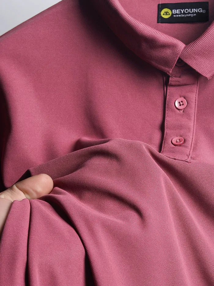 Mauve Polo T-shirt