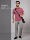 Mauve Polo T-shirt