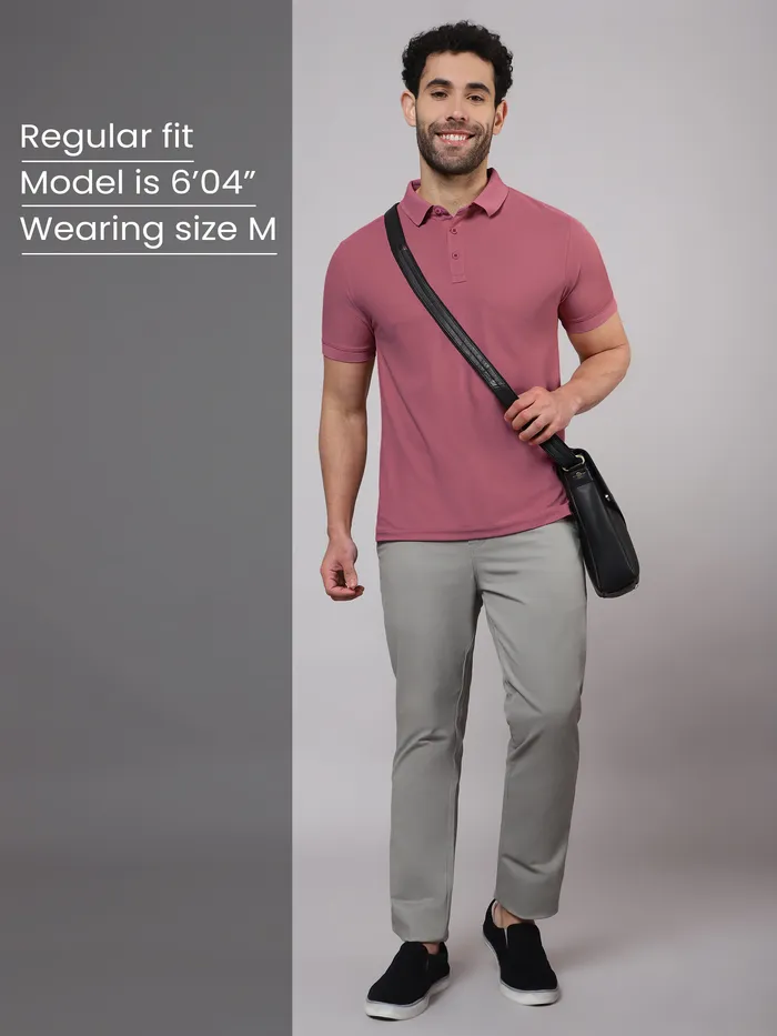 Mauve Polo T-shirt