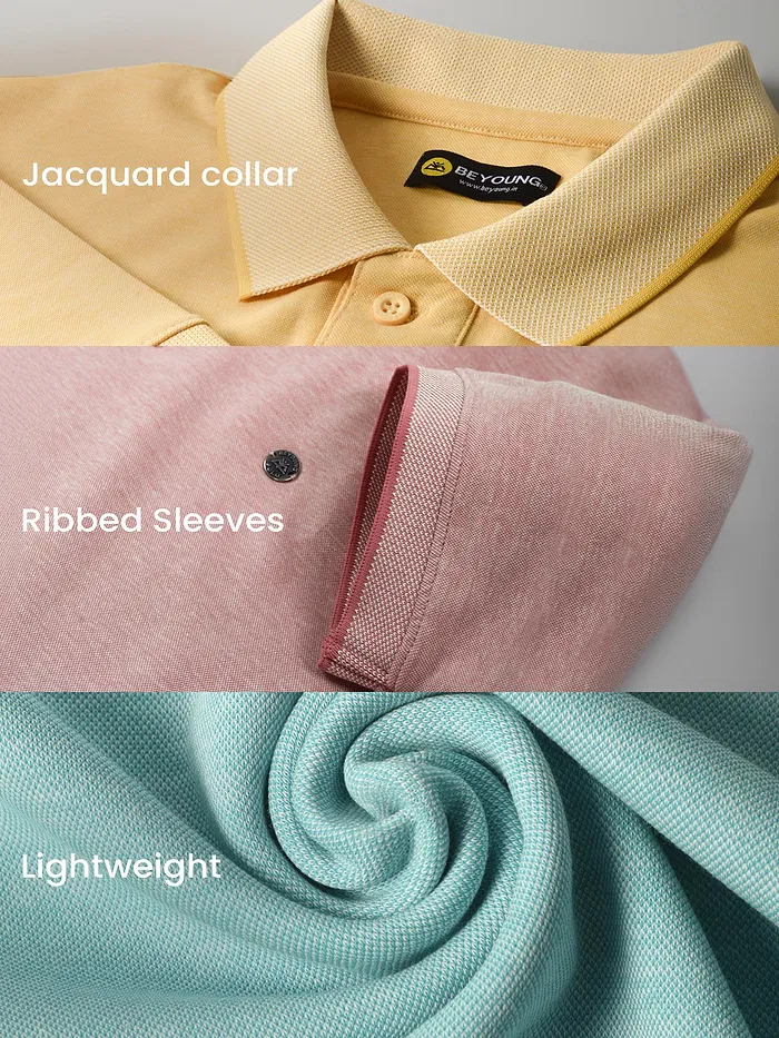 Pick Any 3- Melange Polo T-shirt Combo