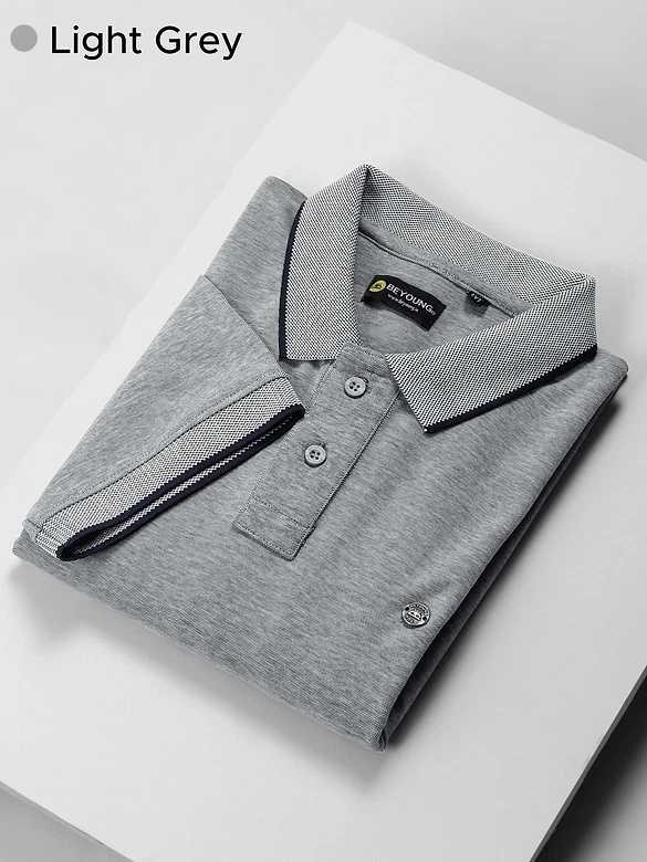 Pick Any 2- Melange Polo T-shirt Combo