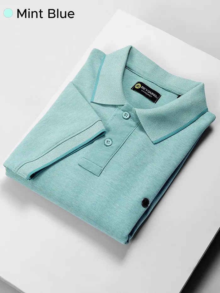 Pick Any 3- Melange Polo T-shirt Combo