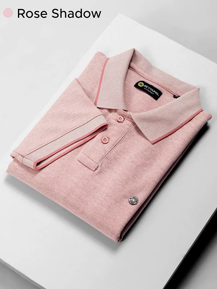 Pick Any 3- Melange Polo T-shirt Combo