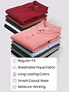 Pick Any 3- Plus Size Polo T-shirt Combo