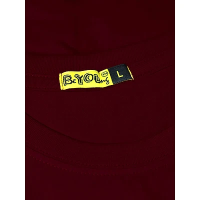 Plain T-Shirts Combo Burgundy And Space Grey