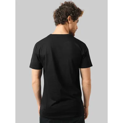 Plain T-shirts Combo Black And Bottle Green