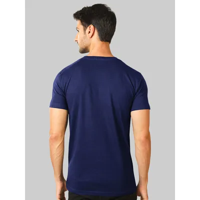 Plain T-shirts Combo Red And Navy Blue