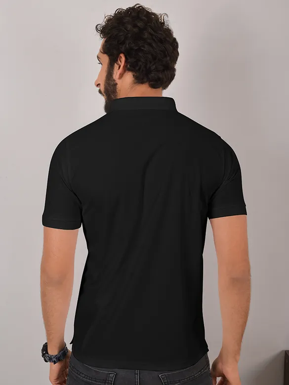 Bold Black Polo T-shirts