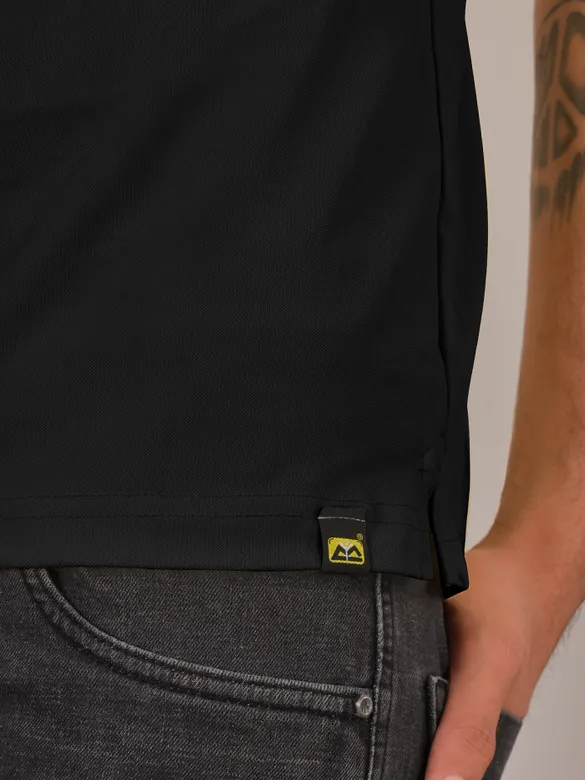 Bold Black Polo T-shirts