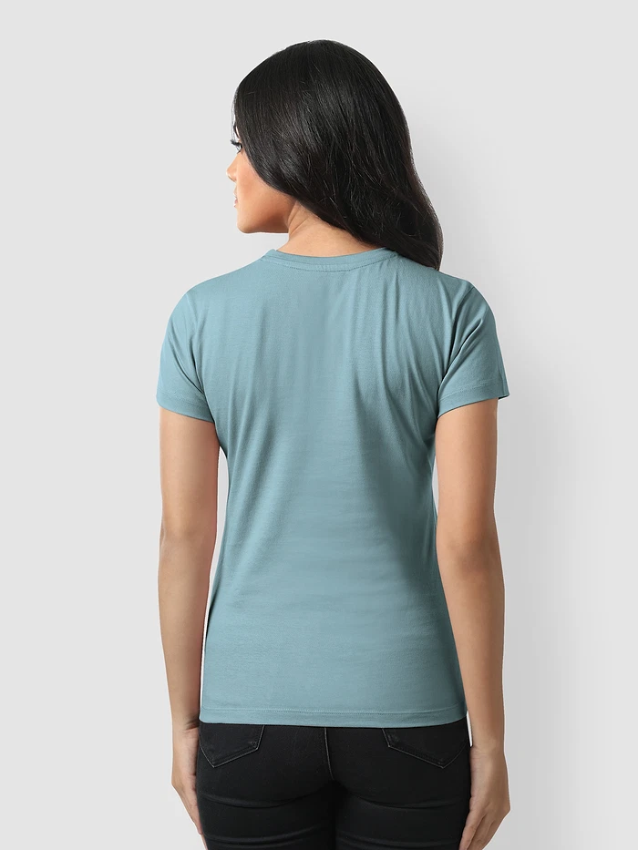 Dream Blue Womens Plain T-shirt