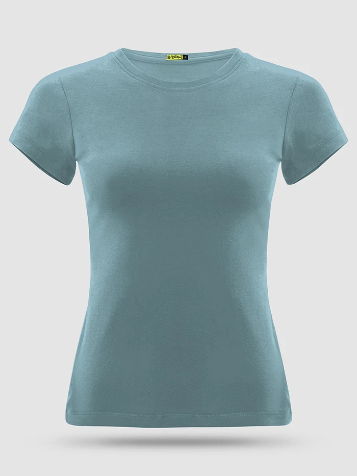 Dream Blue Womens Plain T-shirt