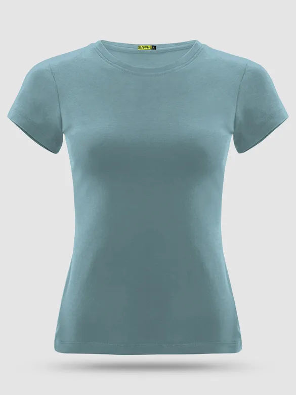 Dream Blue Womens Plain T-shirt