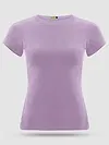 Lilac Womens Plain T-shirt
