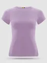 Lilac Womens Plain T-shirt