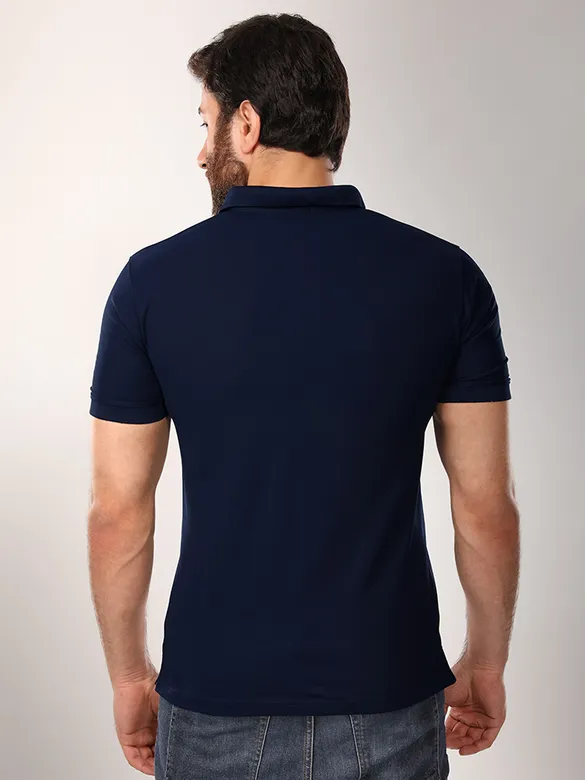 Navy Blue Polo T-shirts