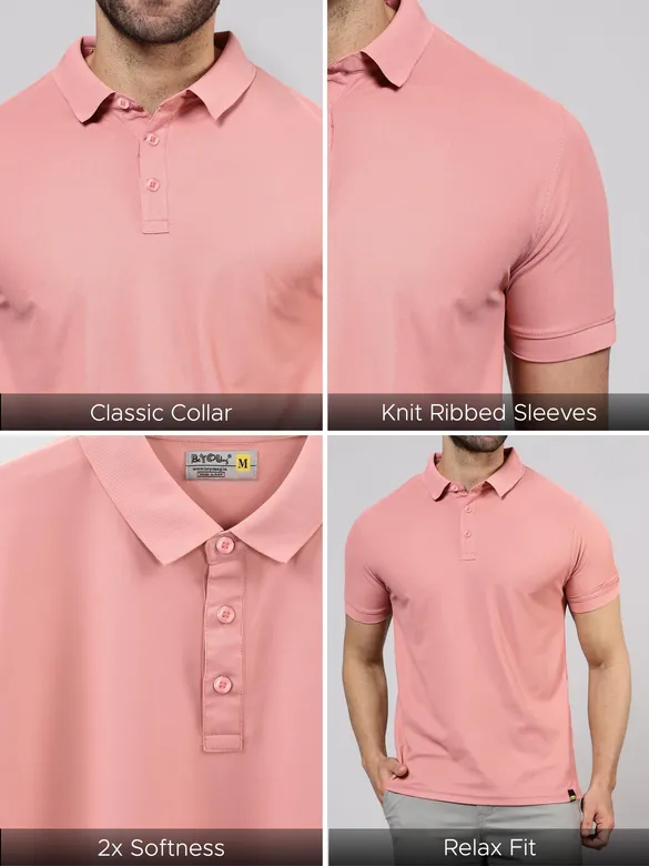 Pack of 2-Ocean-Man Polo T-shirts Combo