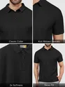 Pack of 2 Polo T-shirts Combo Bold Black, Classic White