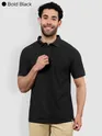 Pack of 2 Polo T-shirts Combo Bold Black, Classic White